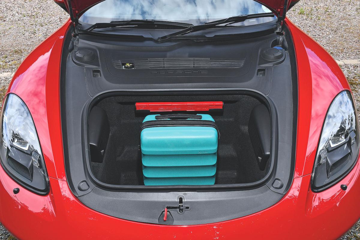 Porsche 718 Cayman front boot