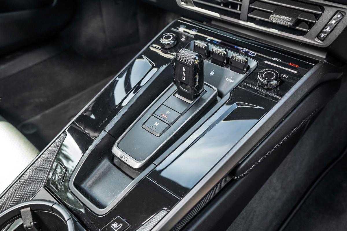 Porsche 911 interior detail