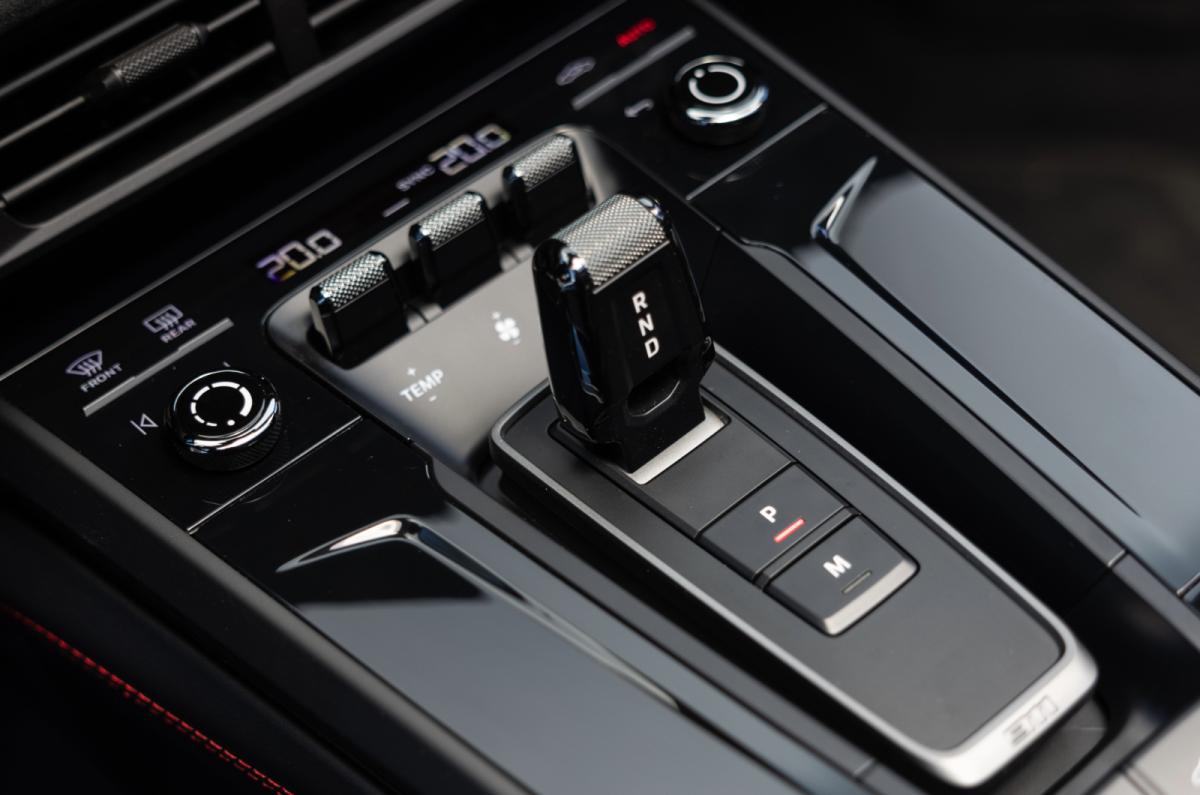 Porsche 911 Targa console