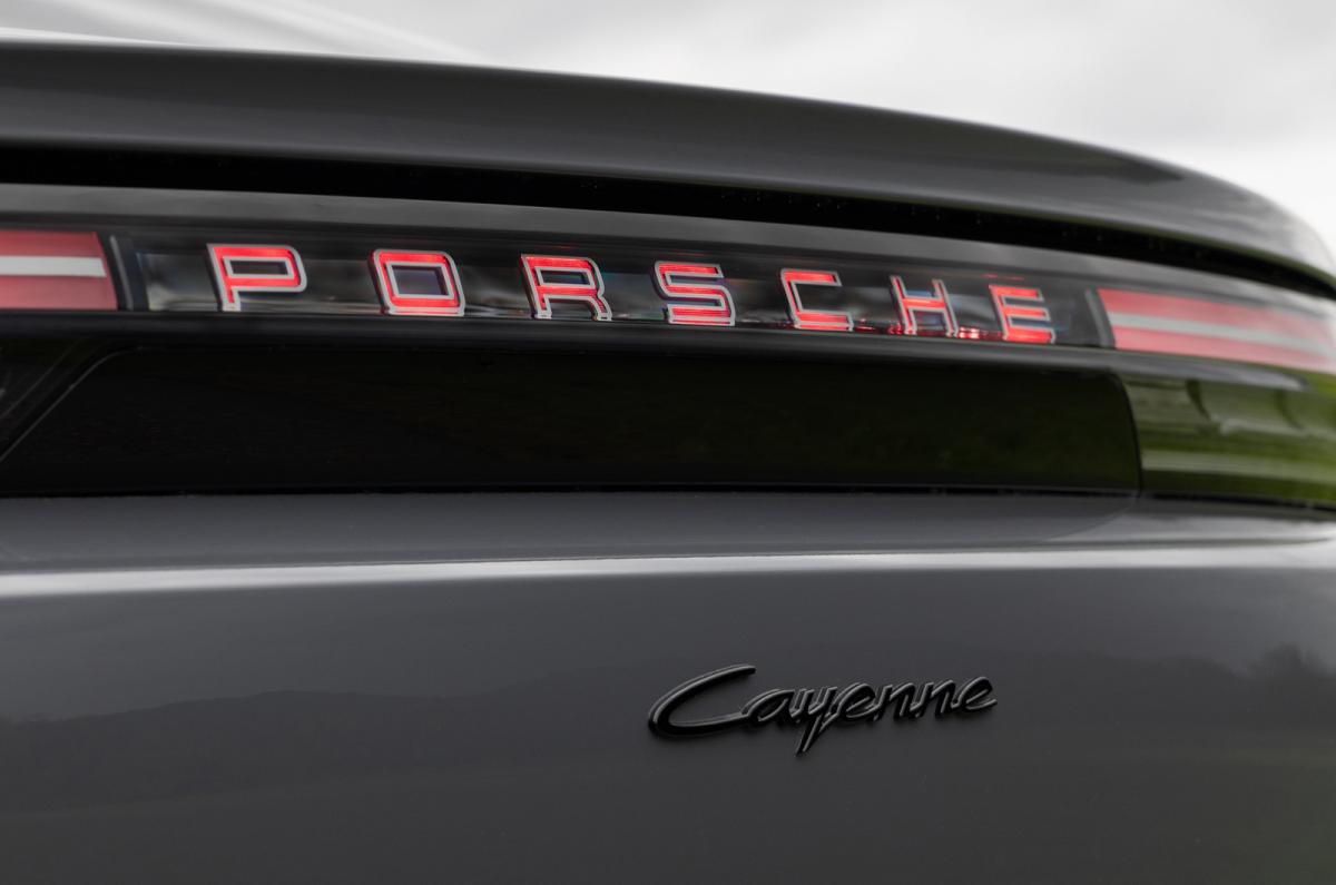 Porsche Cayenne Coupé Electric badge