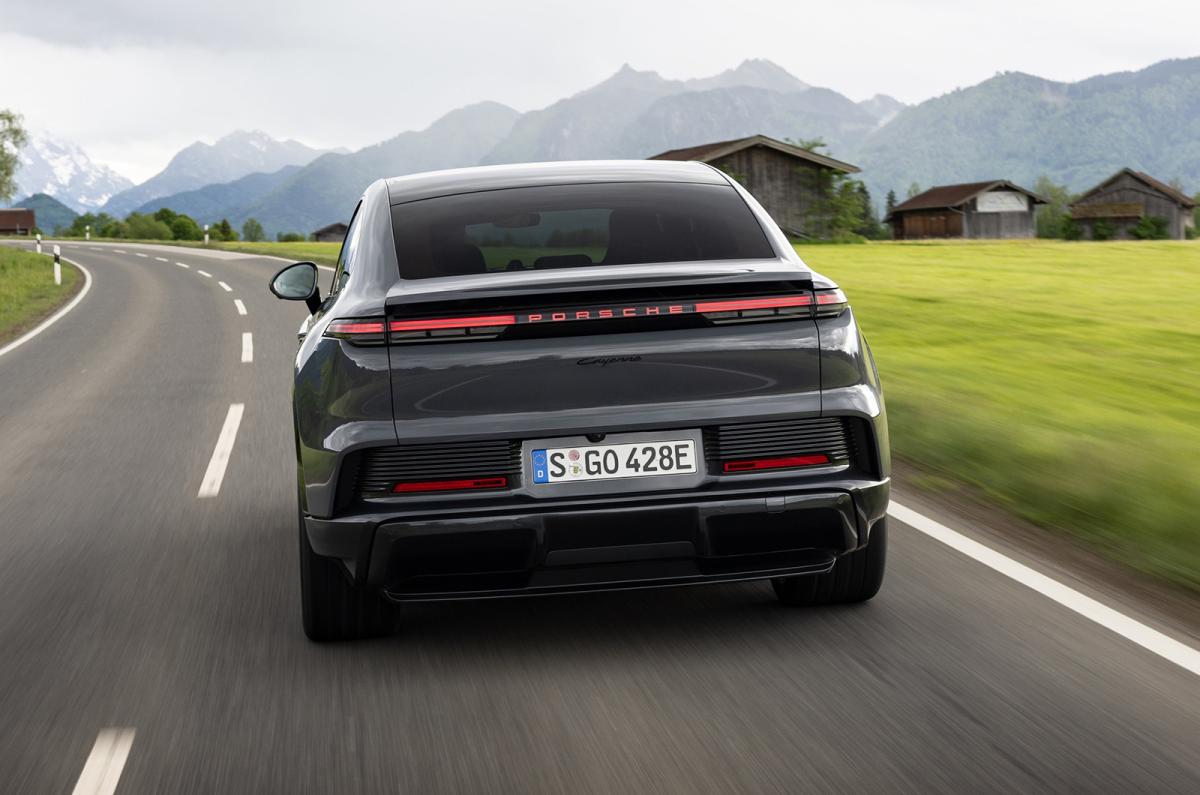 Porsche Cayenne Coupé Electric driving rear