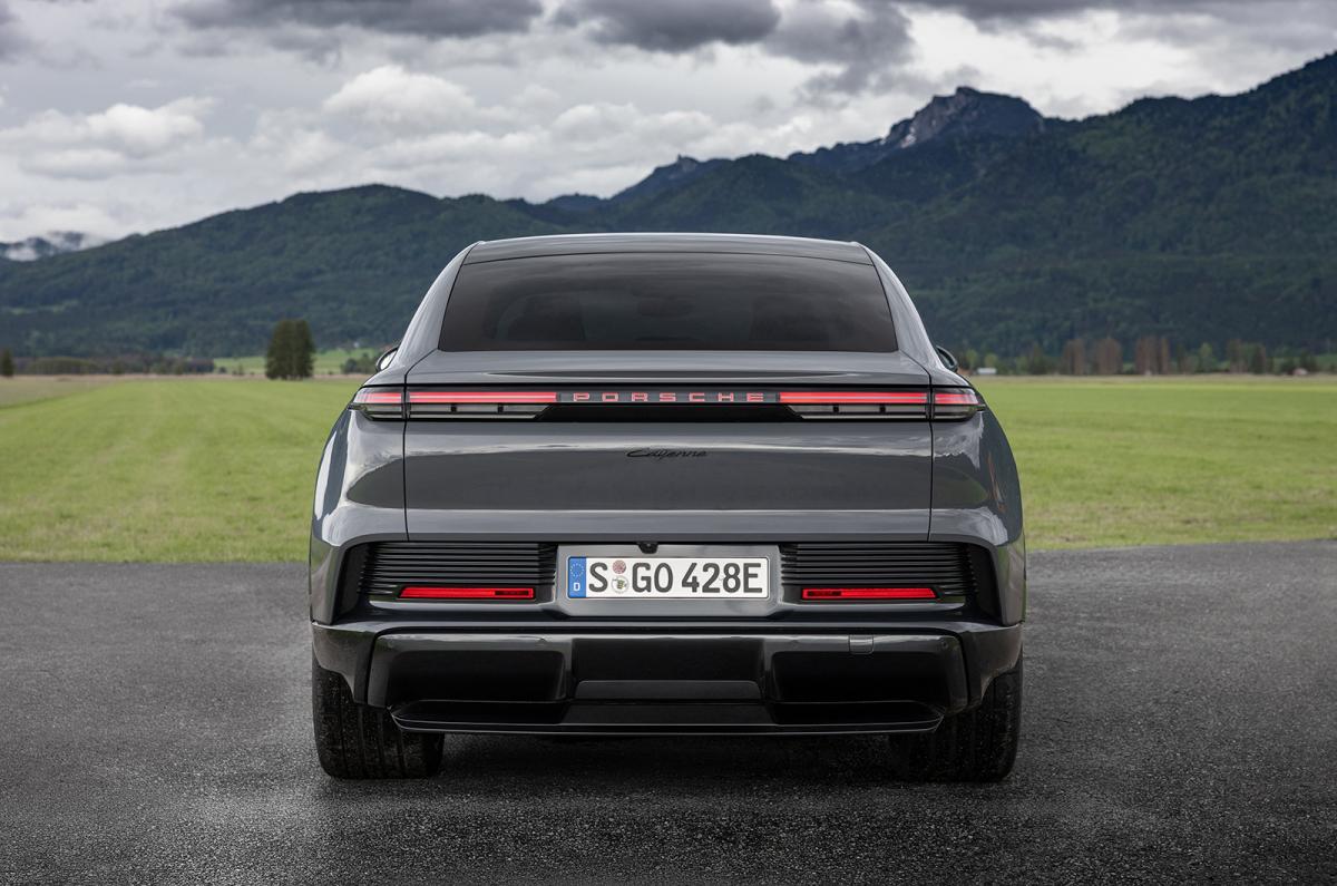 Porsche Cayenne Coupé Electric static rear