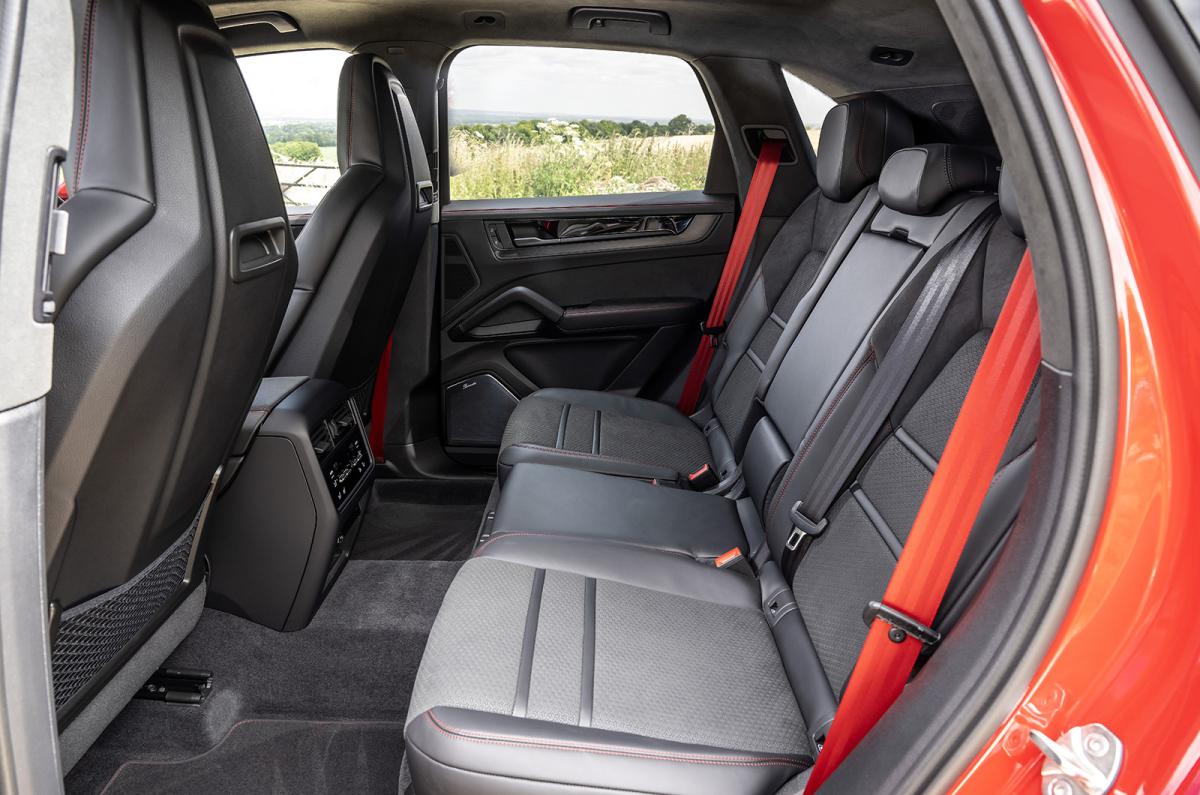 Porsche Cayenne rear seats