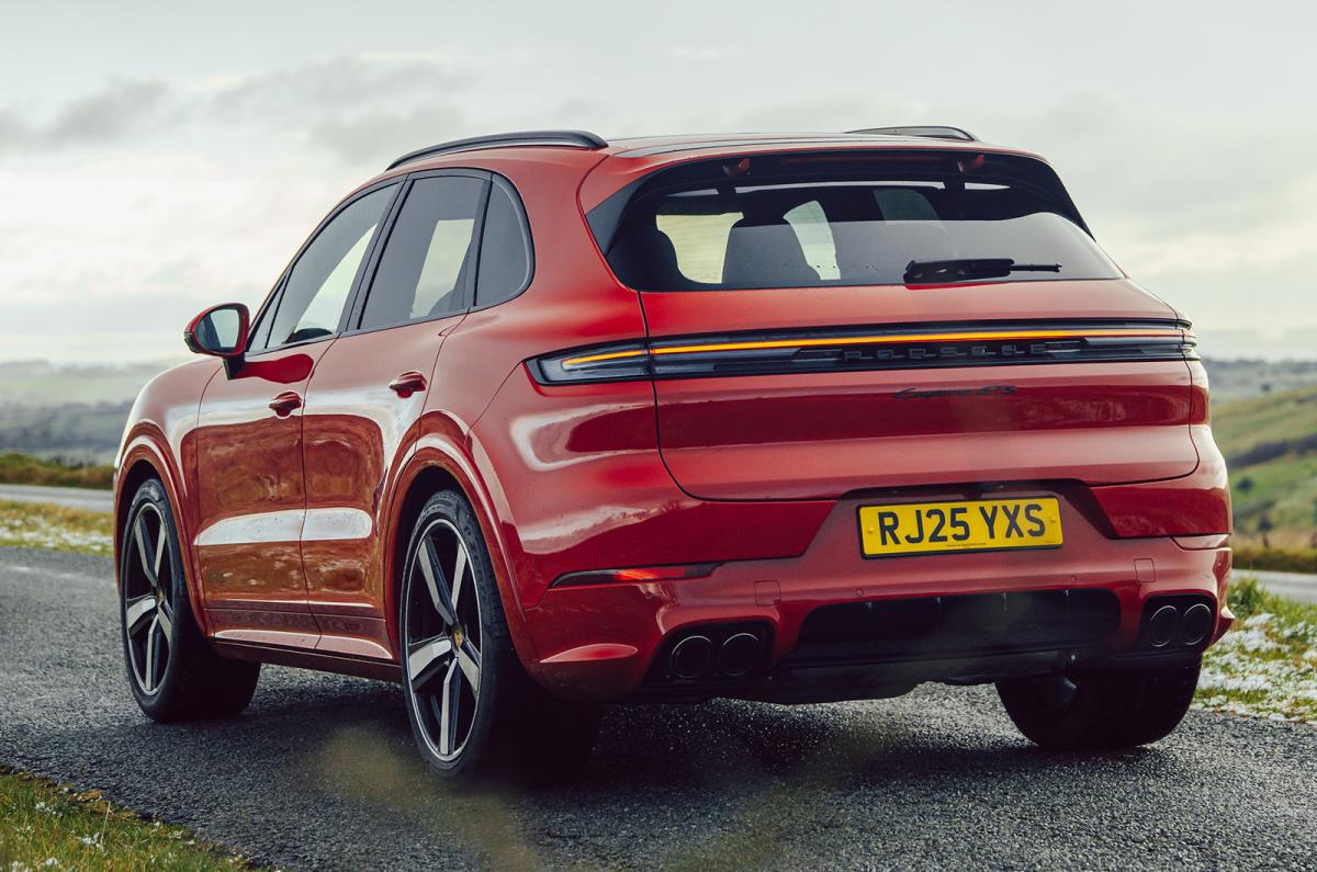 Porsche Cayenne static rear left