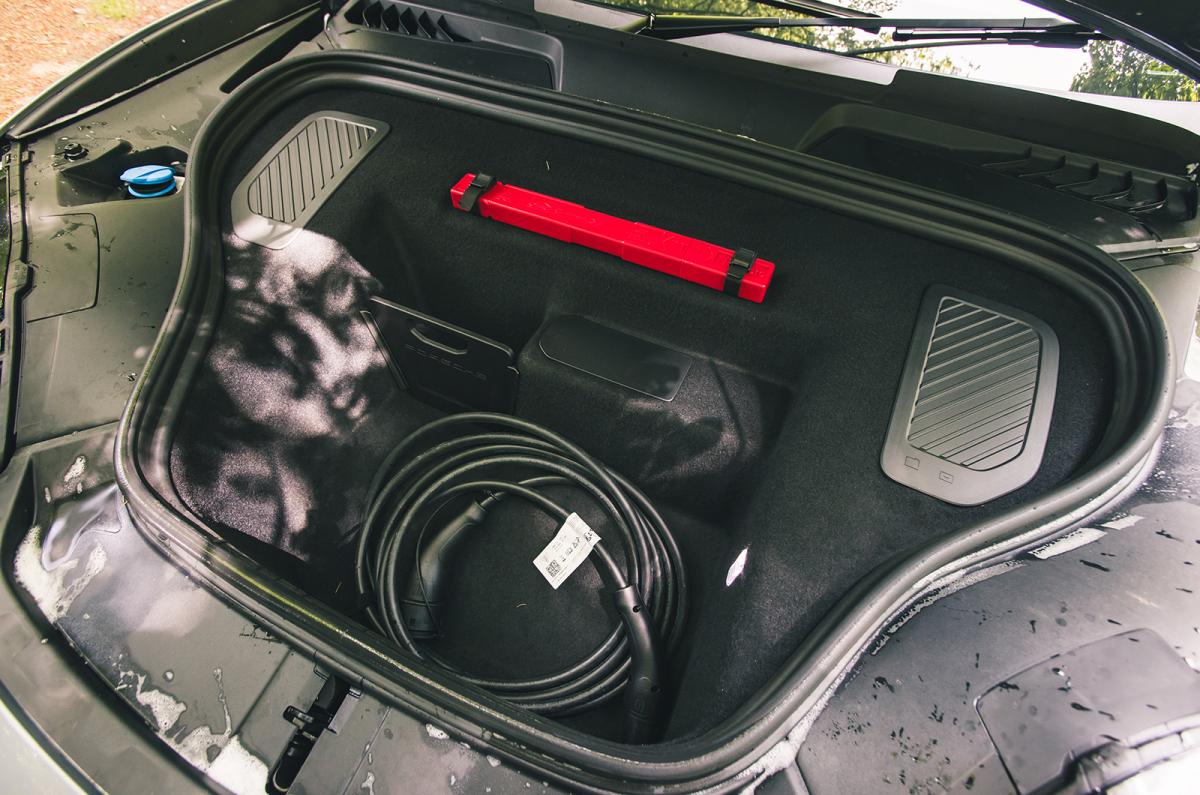 Porsche Macan Electric front boot