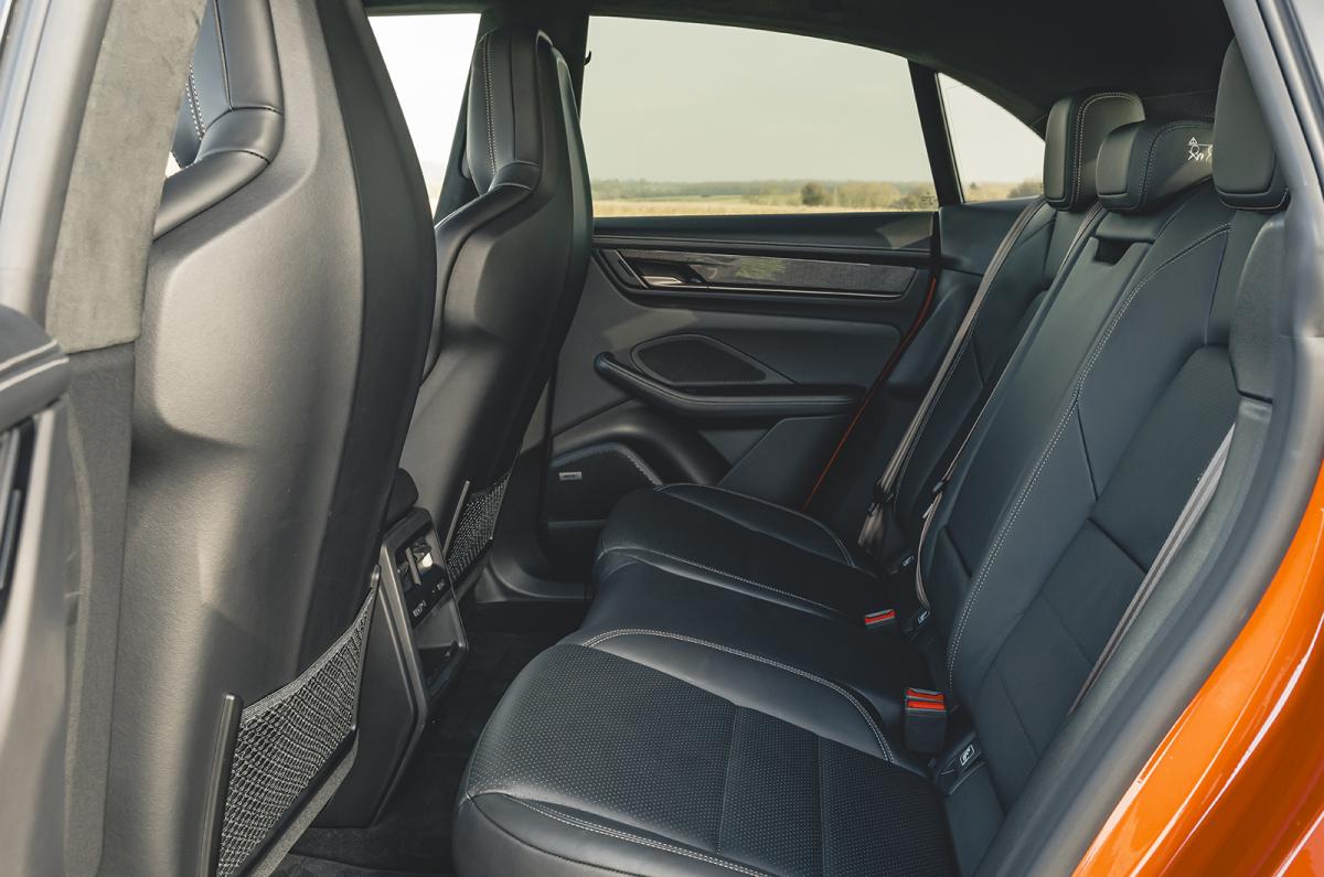 Porsche Macan Electric rear seats