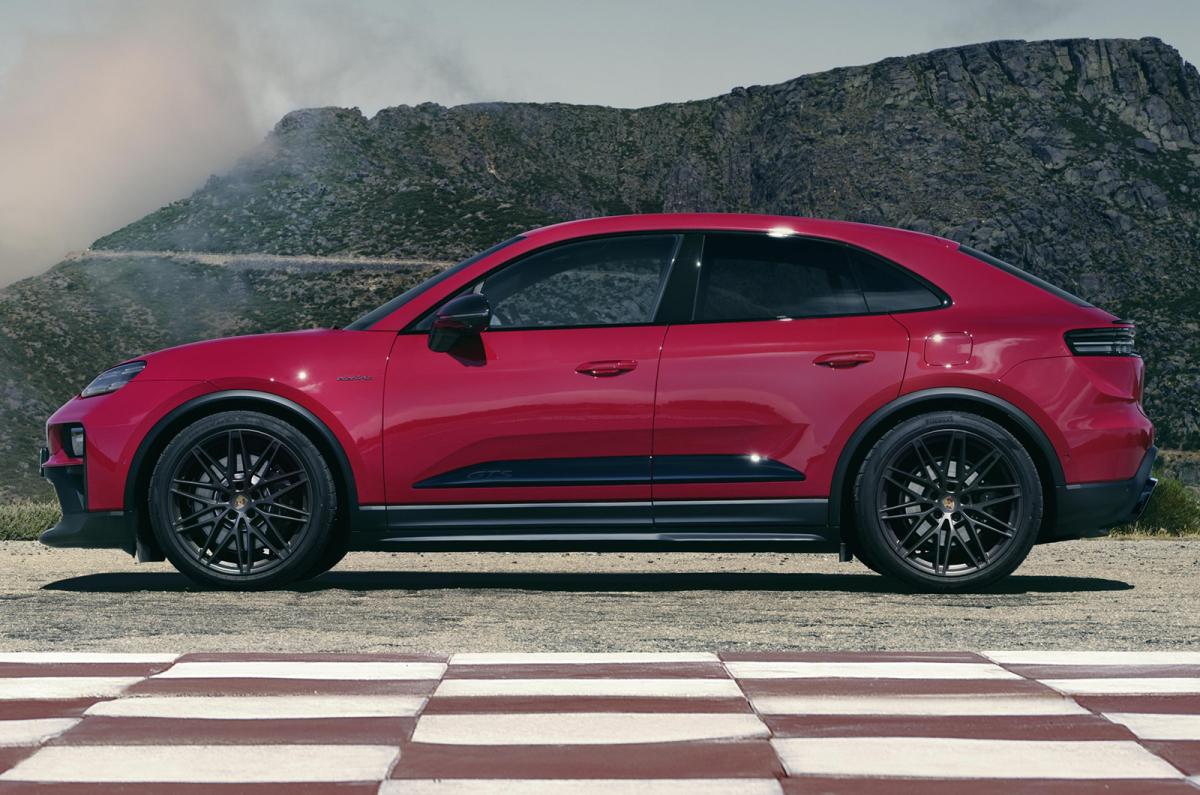 Porsche Macan Electric static side