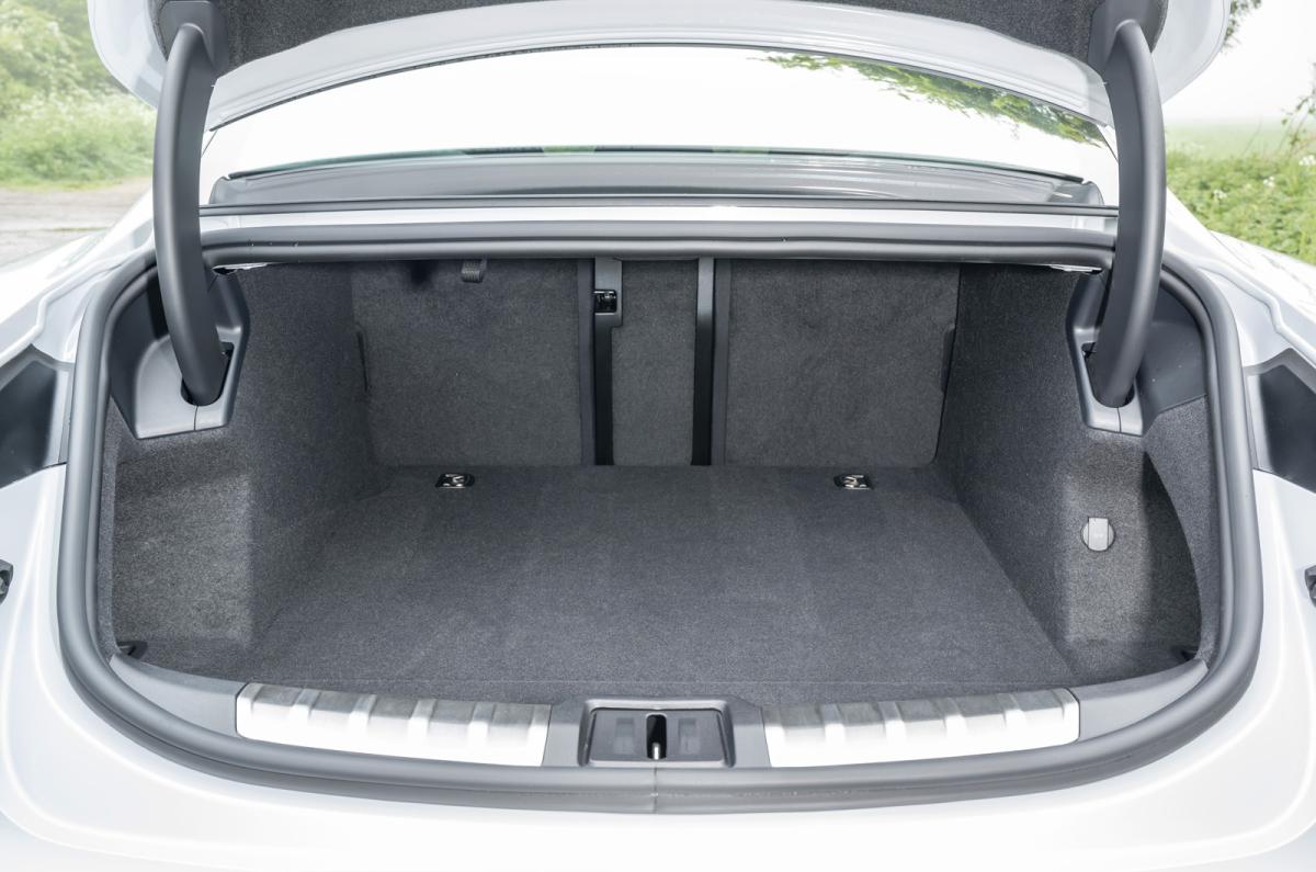 Porsche Taycan rear boot
