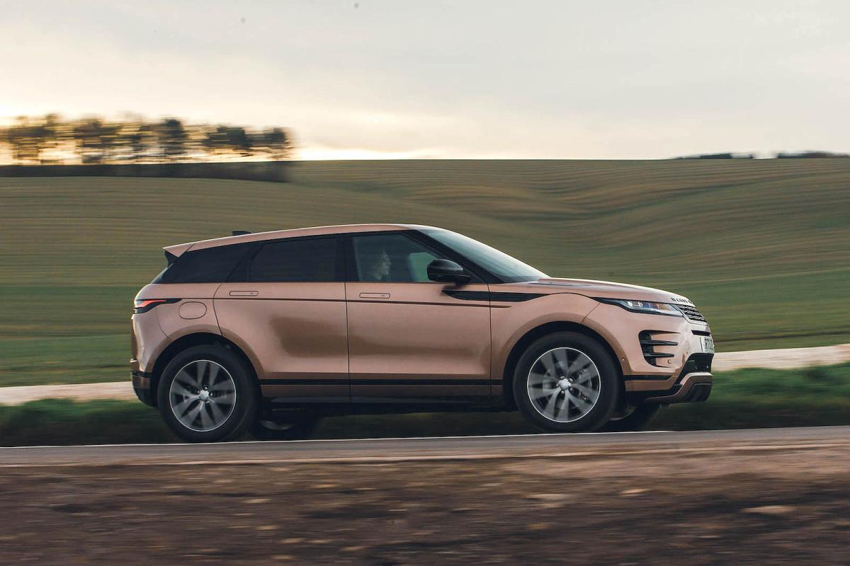 Range Rover Evoque right driving