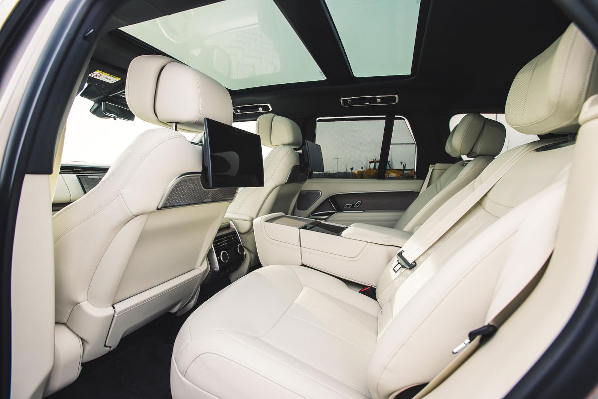 Range Rover back seats