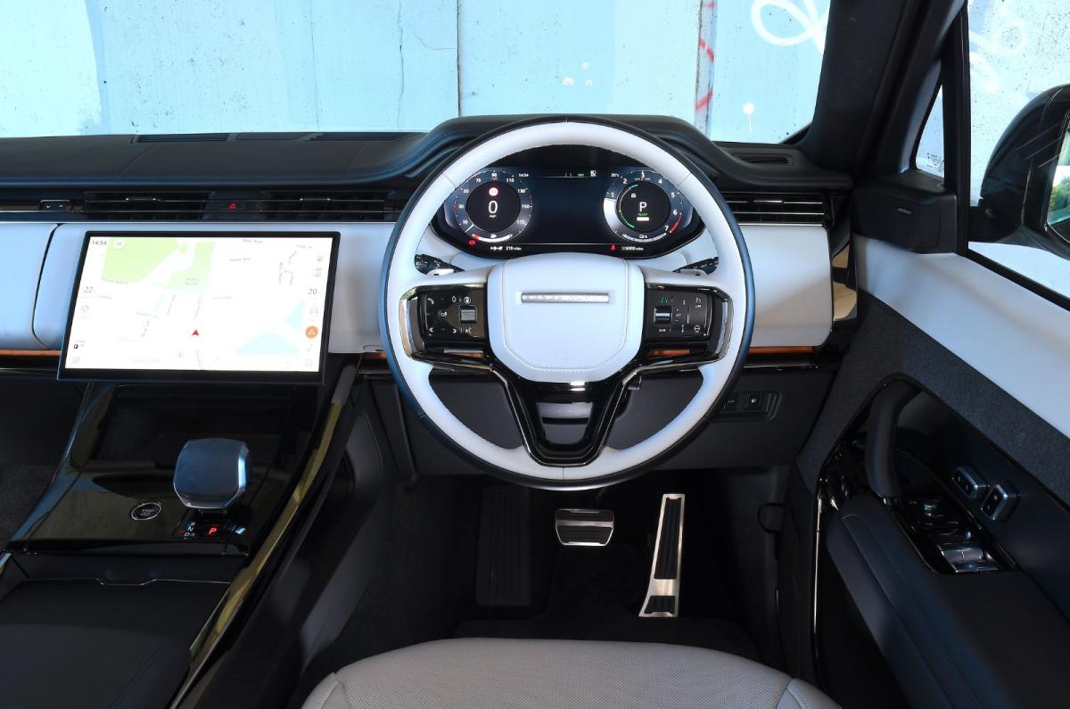 Range Rover Sport interior