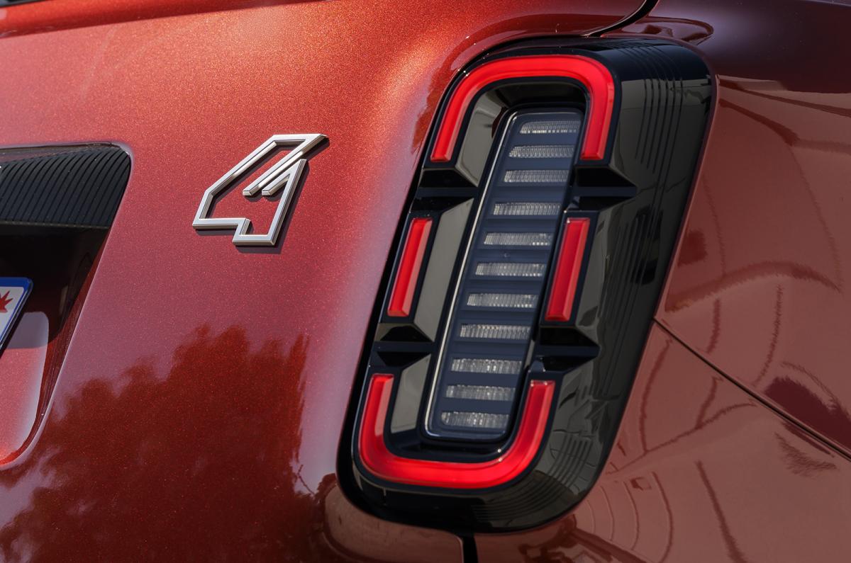 Renault 4 rear light detail