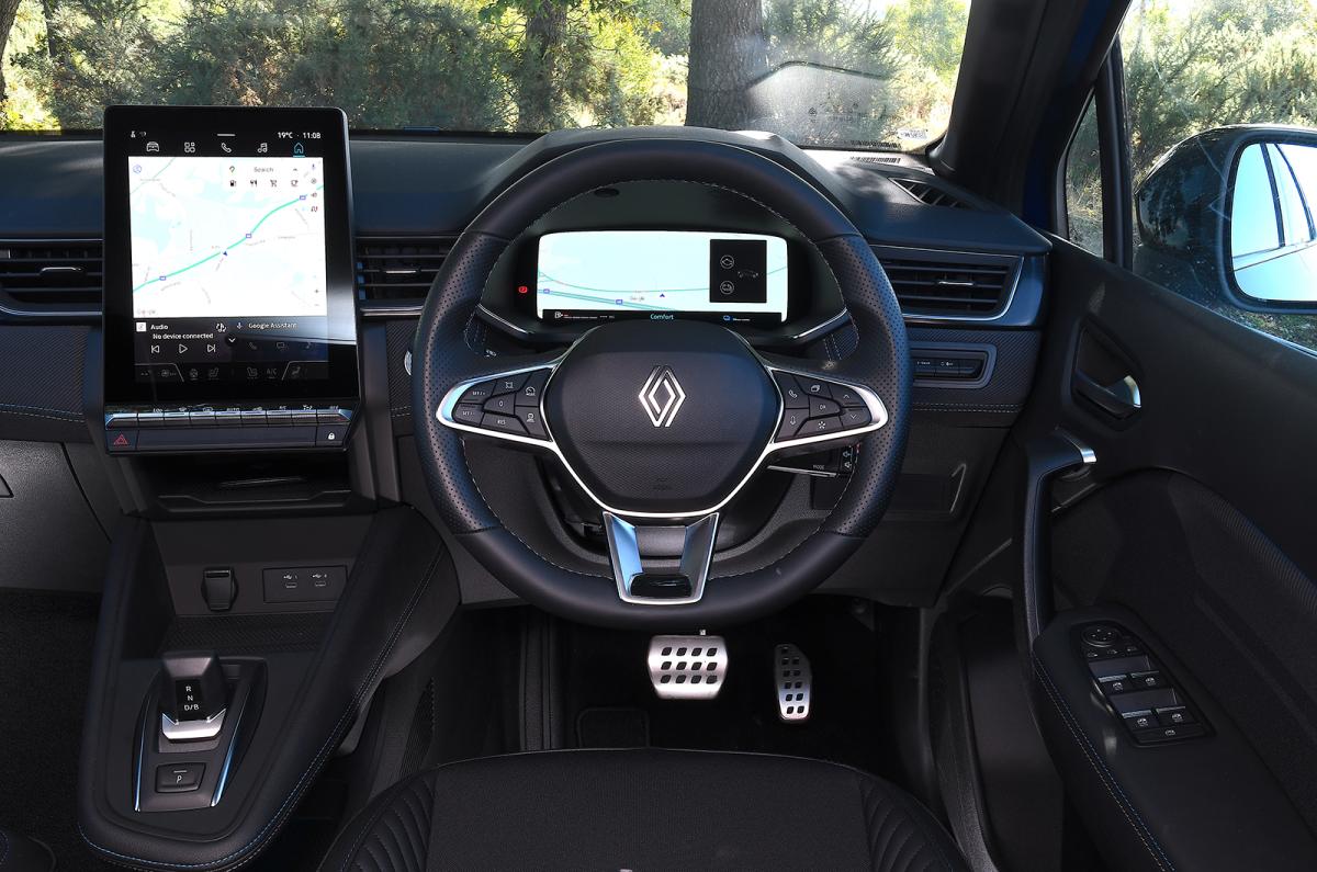Renault Captur dashboard