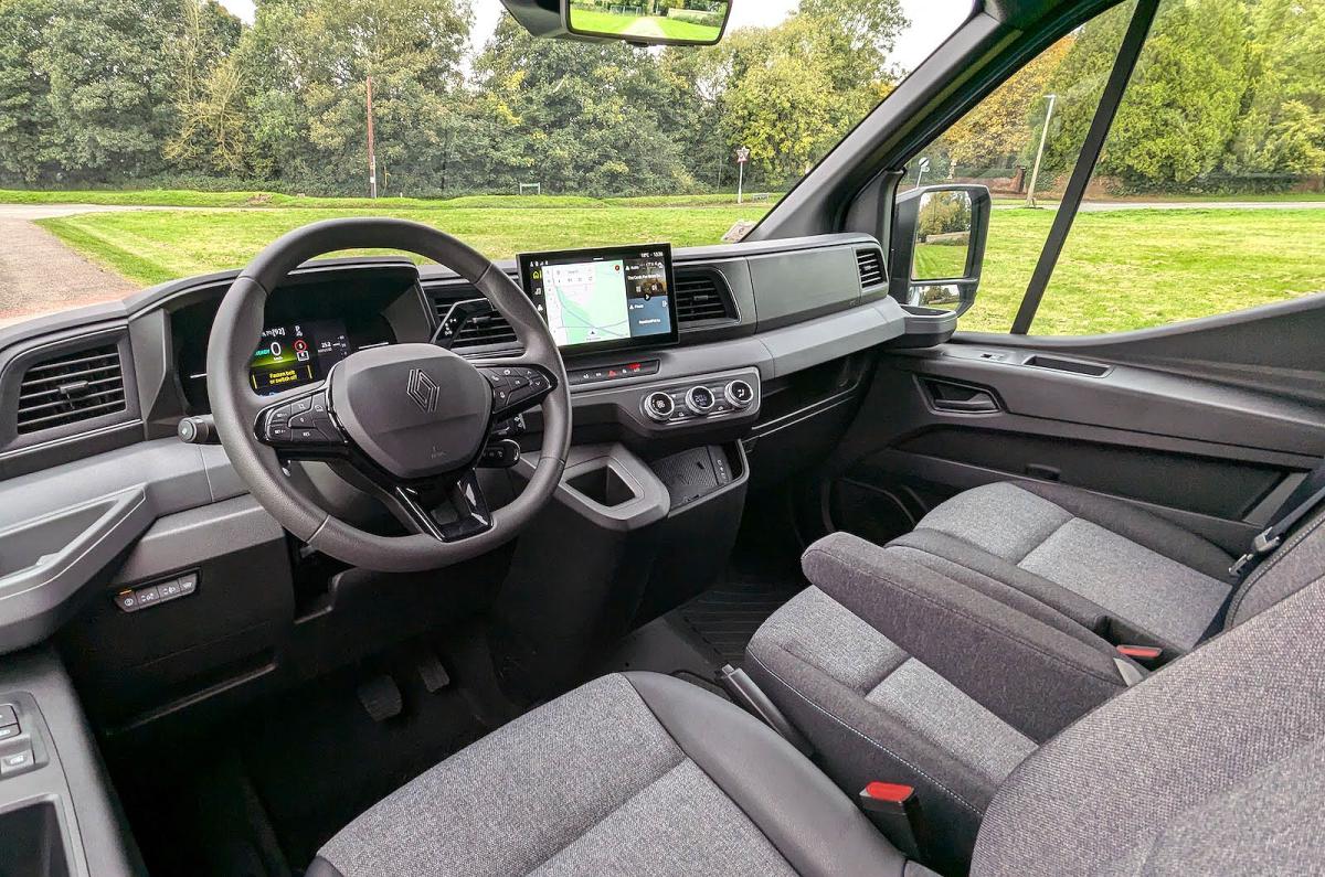 Renault Master E-Tech front seats