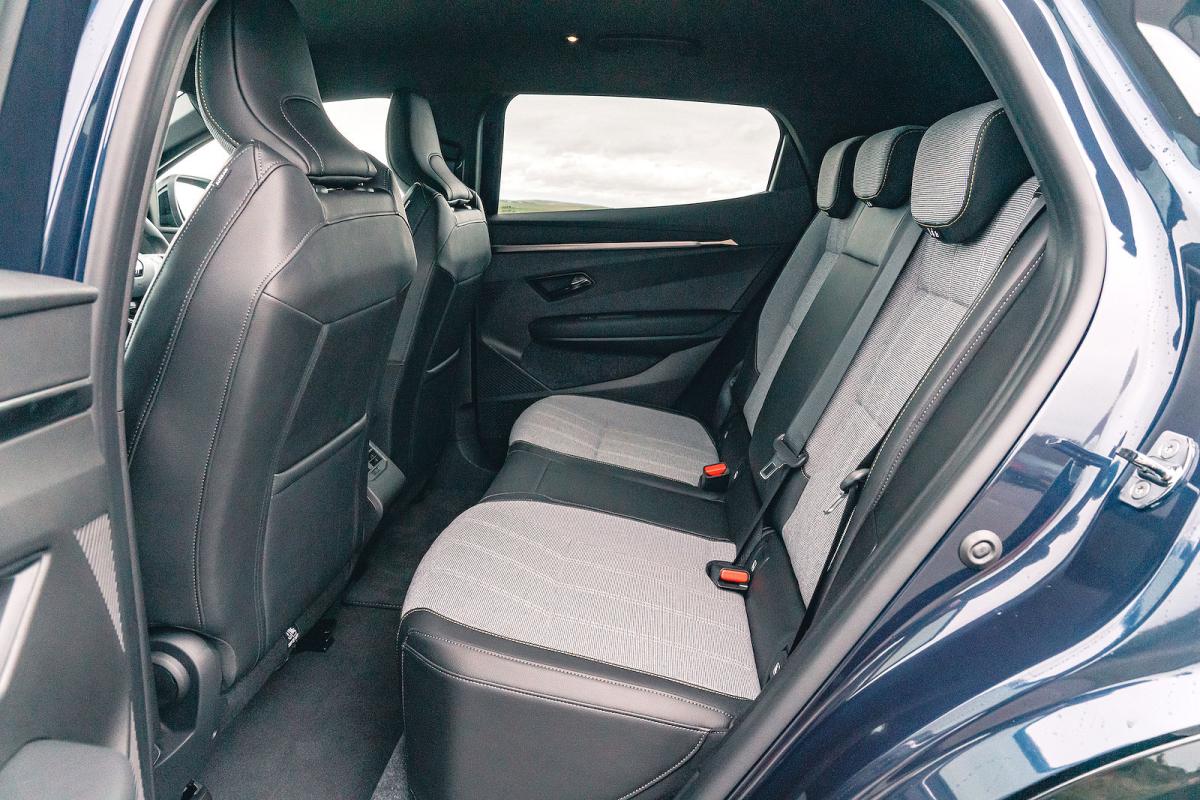 Renault Megane E-Tech back seats