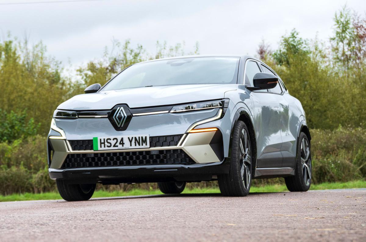 Renault Megane E-Tech front cornering