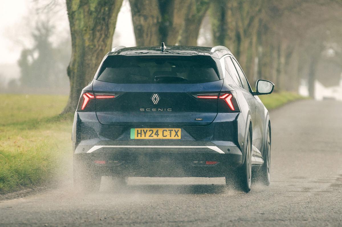 Renault Scenic E-Tech rear driving