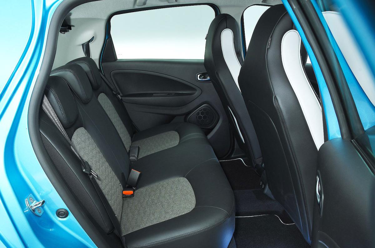 Used Renault Zoe 2013-2024 interior back seats