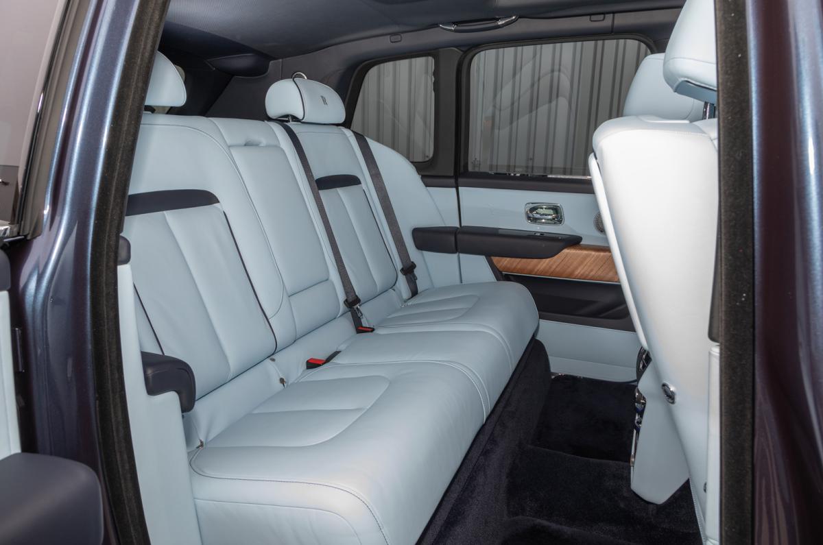 Rolls-Royce Cullinan back seats