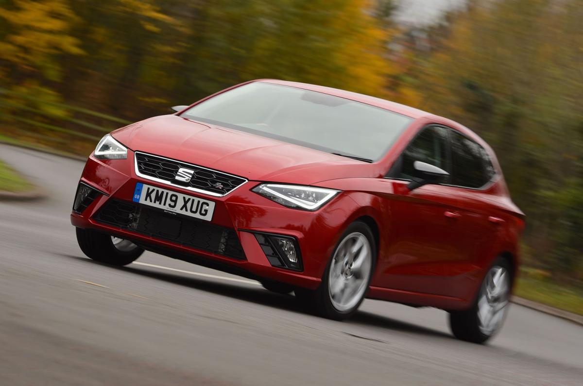 Used Seat Ibiza 2017-present front three-quarters
