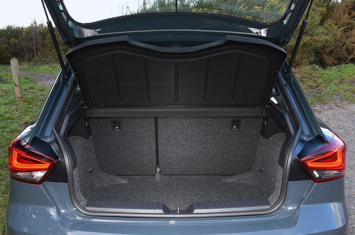 Seat Ibiza boot