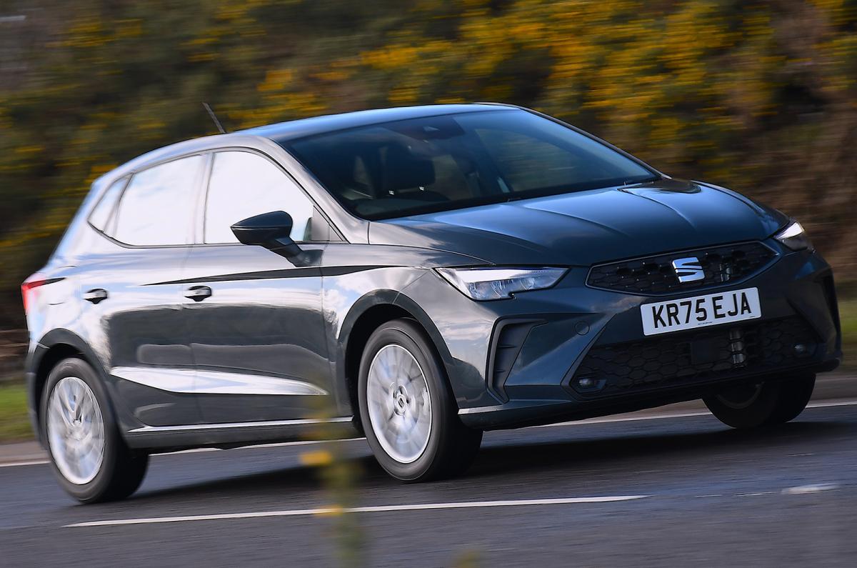 Seat Ibiza driving