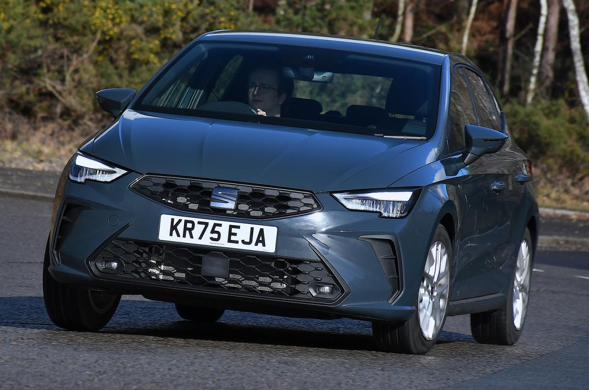 Seat Ibiza front cornering