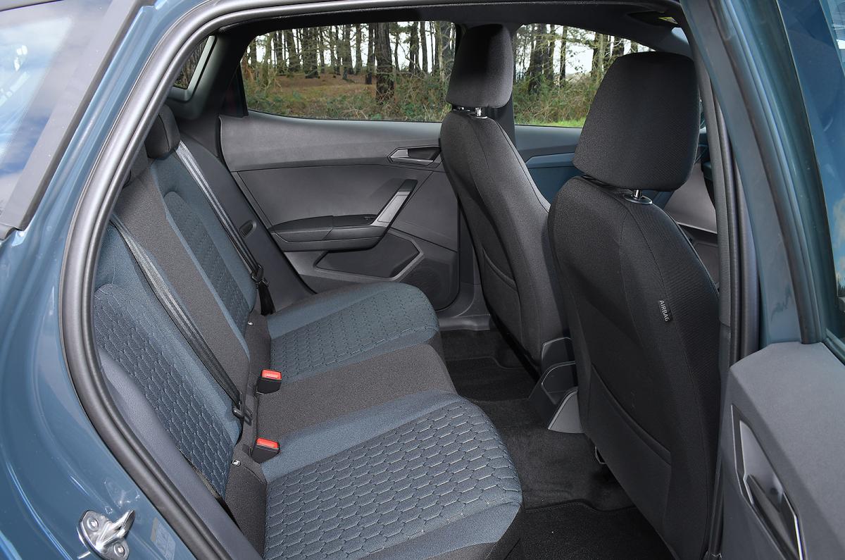 Seat Ibiza rear seats
