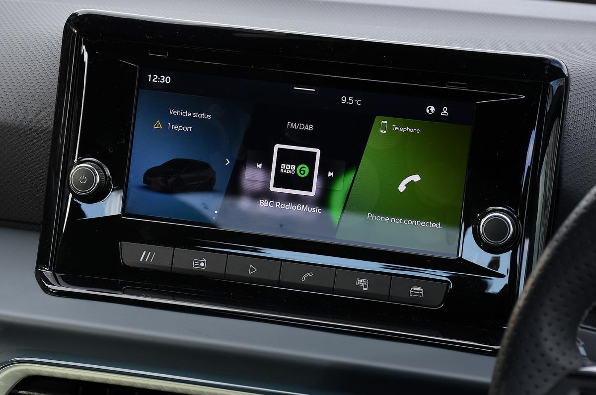 Seat Ibiza touchscreen