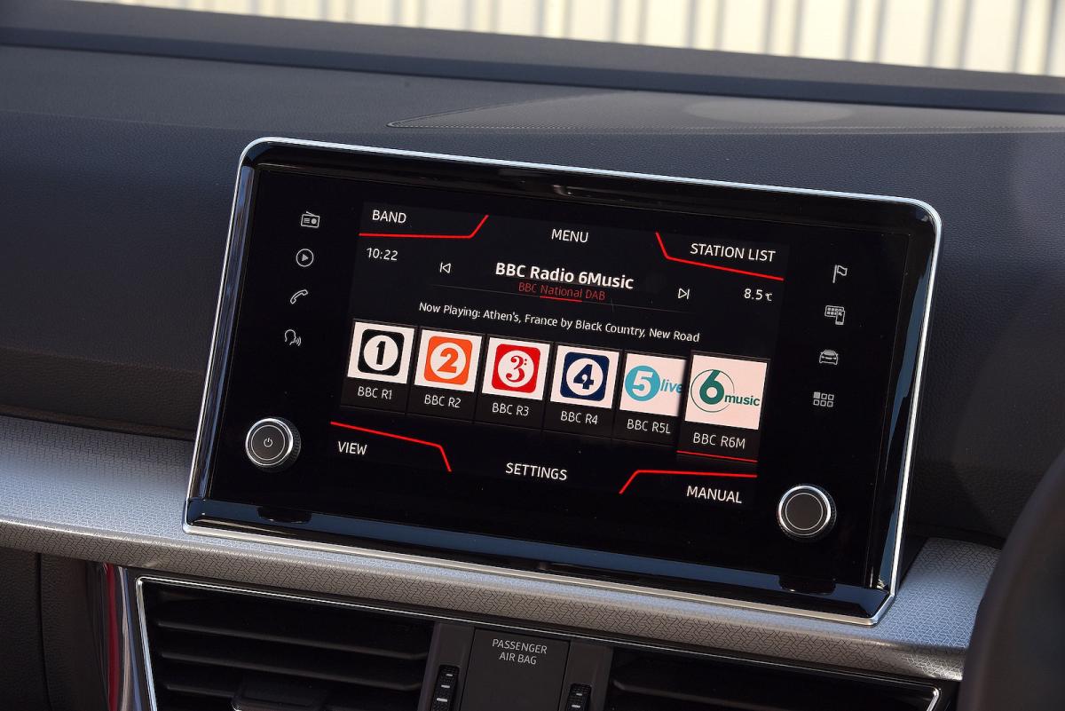Used Seat Tarraco 2018-2024 interior infotainment