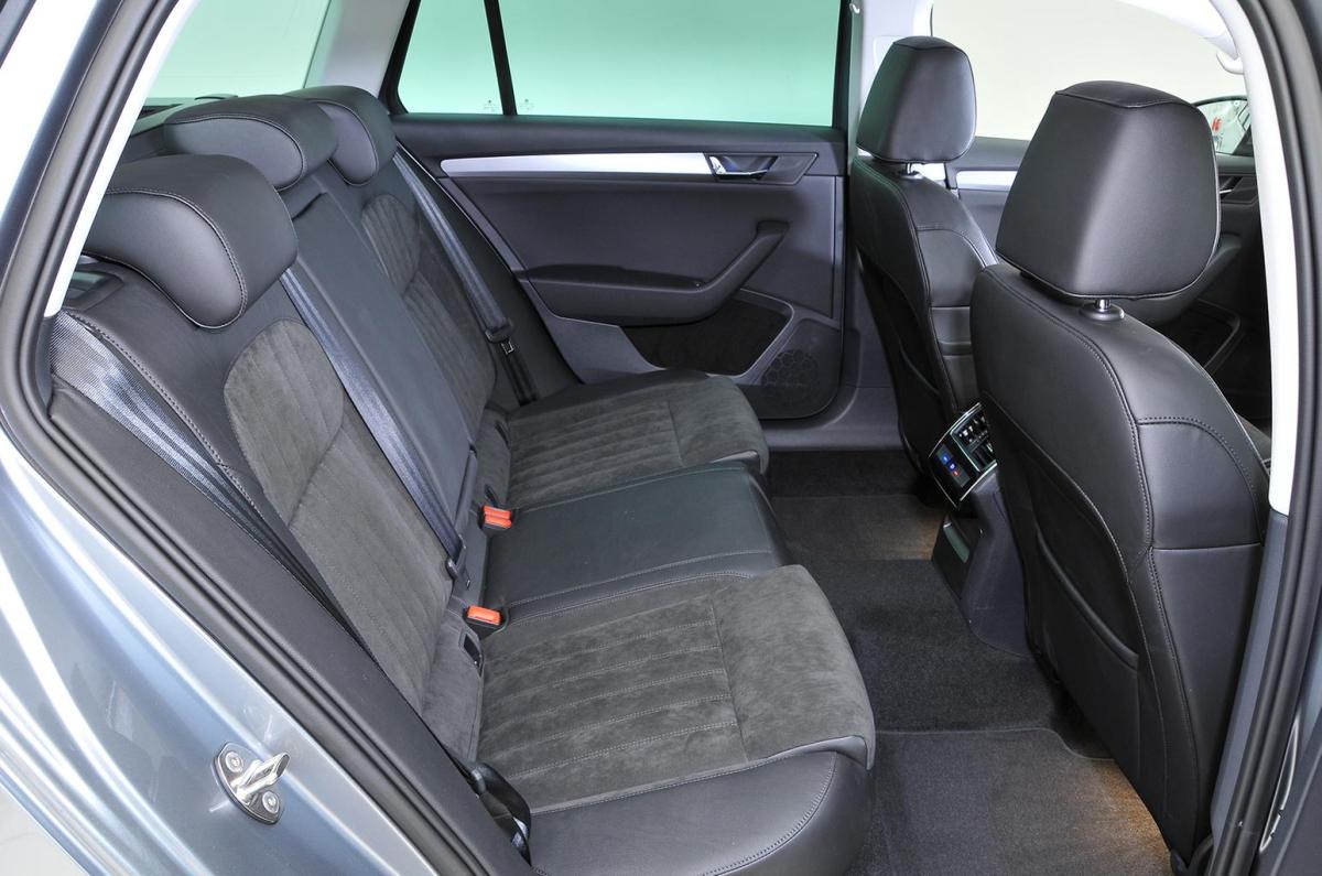 Used Skoda Superb Estate 2015-2024 rear seats