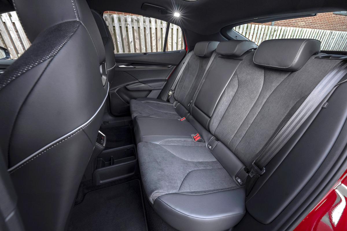 Skoda Enyaq Coupé back seats