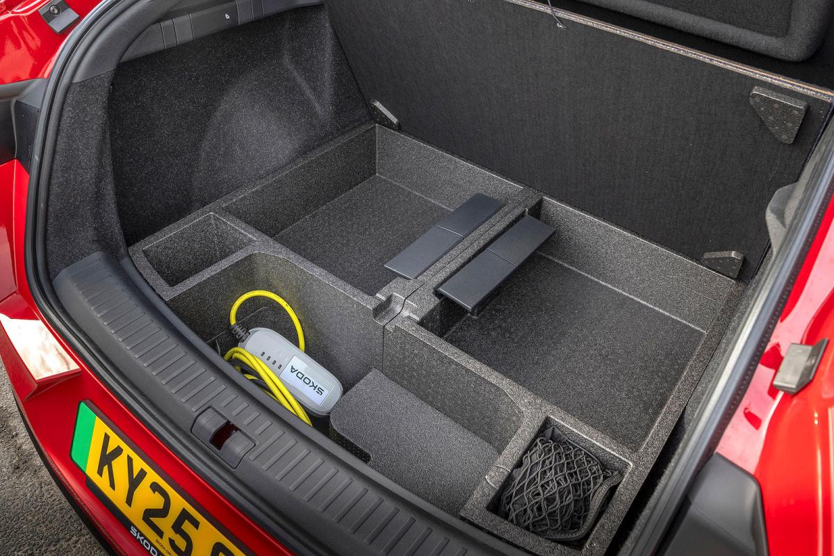Skoda Enyaq Coupé boot trays
