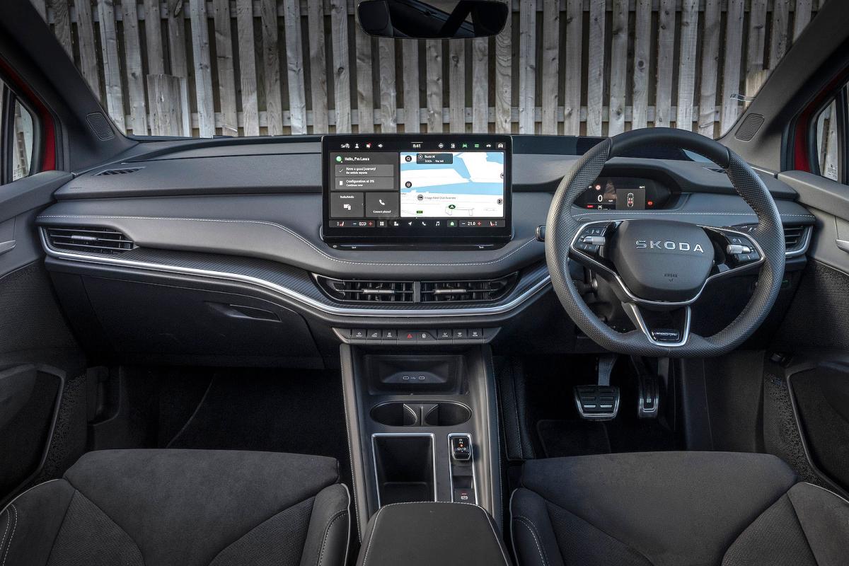 Skoda Enyaq Coupé dashboard