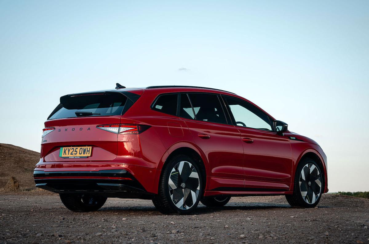 Skoda Enyaq vRS rear right static