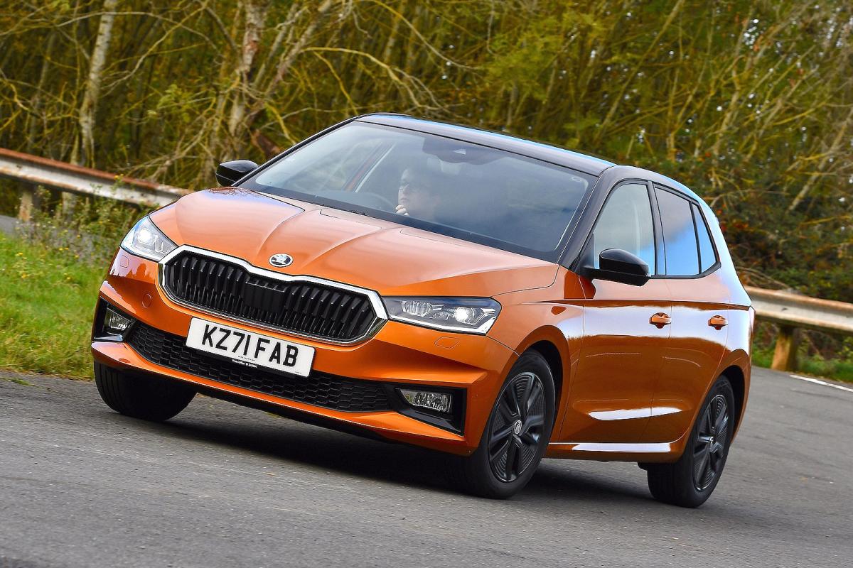 Used Skoda Fabia 2021-present front cornering