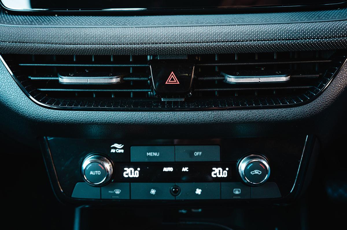 Skoda Fabia interior detail