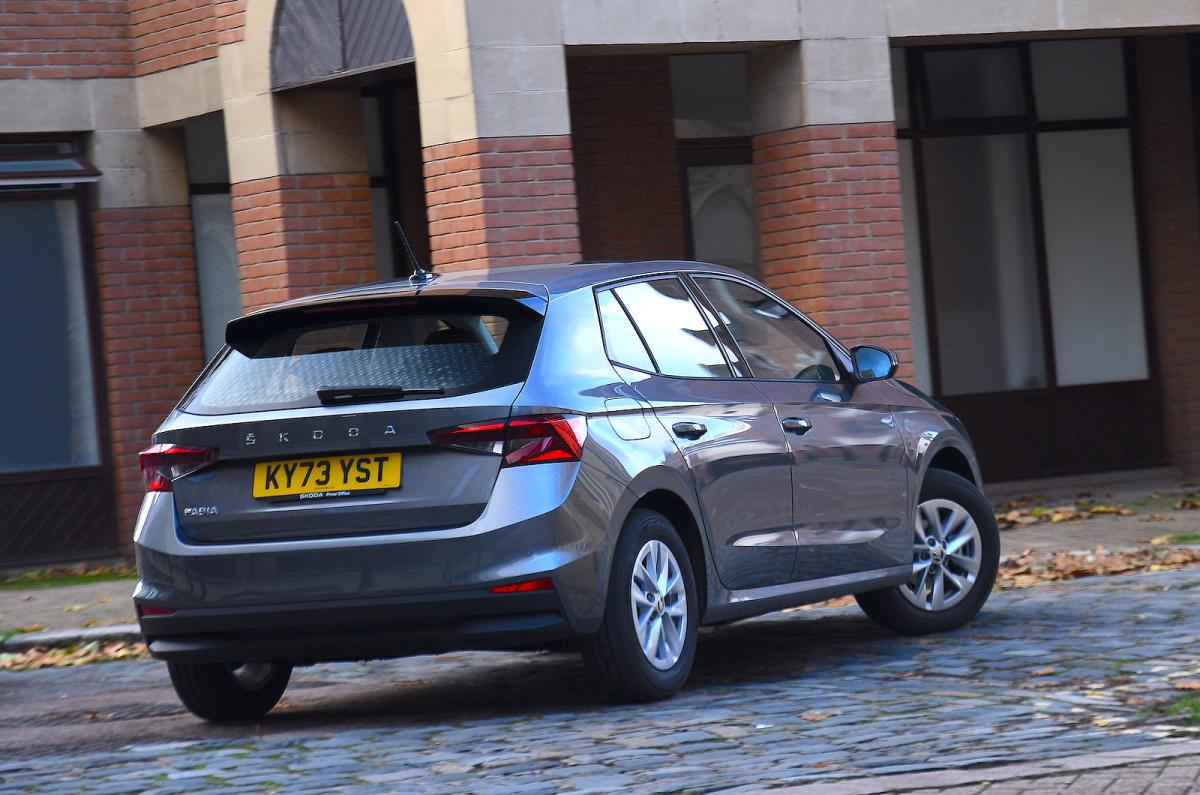 Used Skoda Fabia 2021-present rear cornering