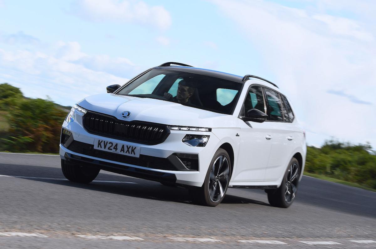 Skoda Kamiq front left driving