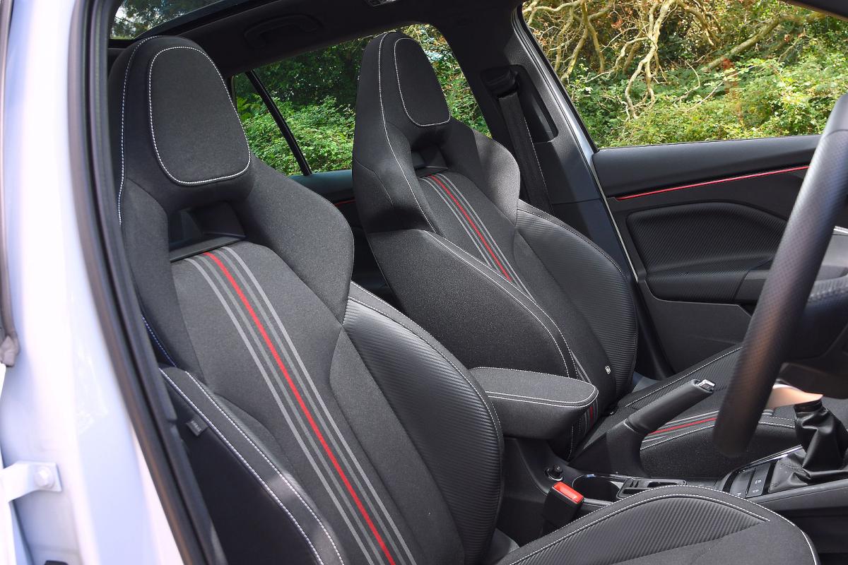 Skoda Kamiq front seats
