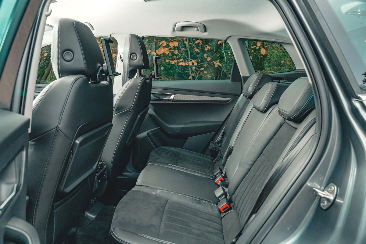 Skoda Karoq interior back seats