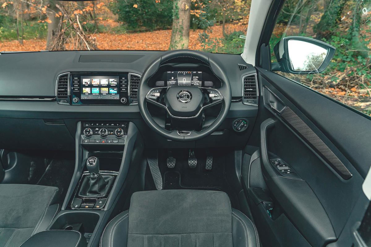Skoda Karoq interior dashboard