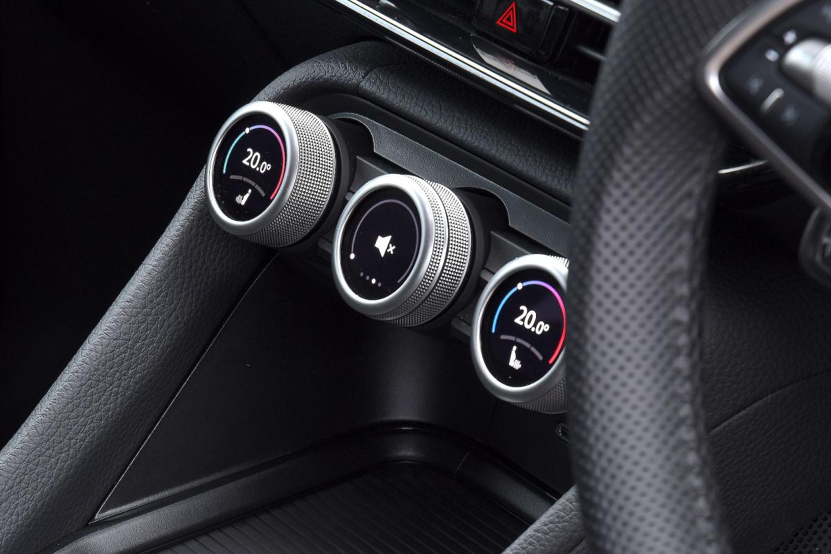 Skoda Kodiaq air-con controls