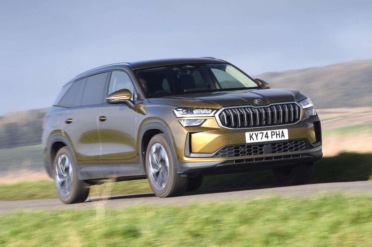 Skoda Kodiaq front right driving