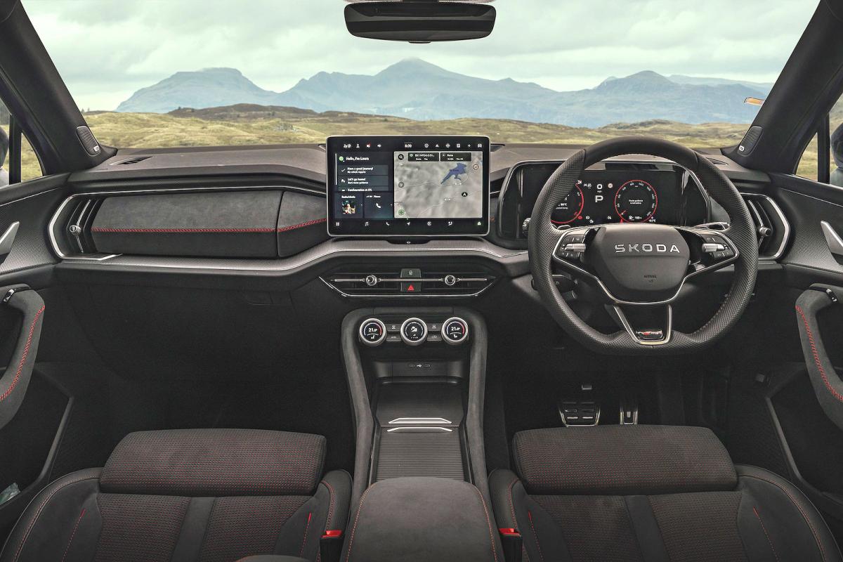 Skoda Kodiaq vRS dashboard