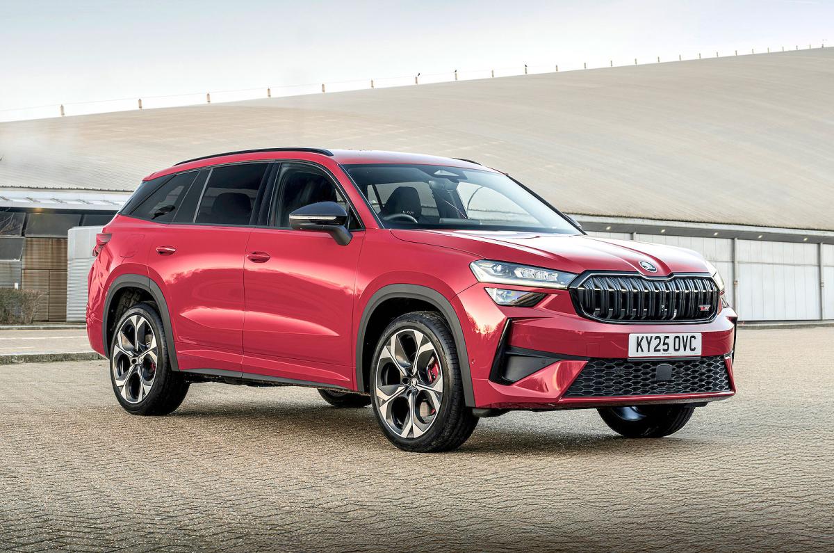 Skoda Kodiaq vRS front right static
