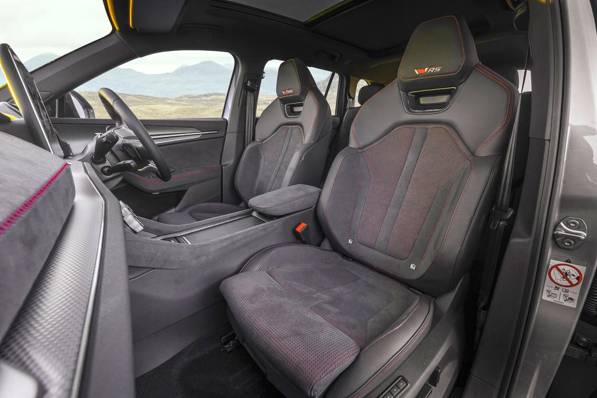 Skoda Kodiaq vRS front seats