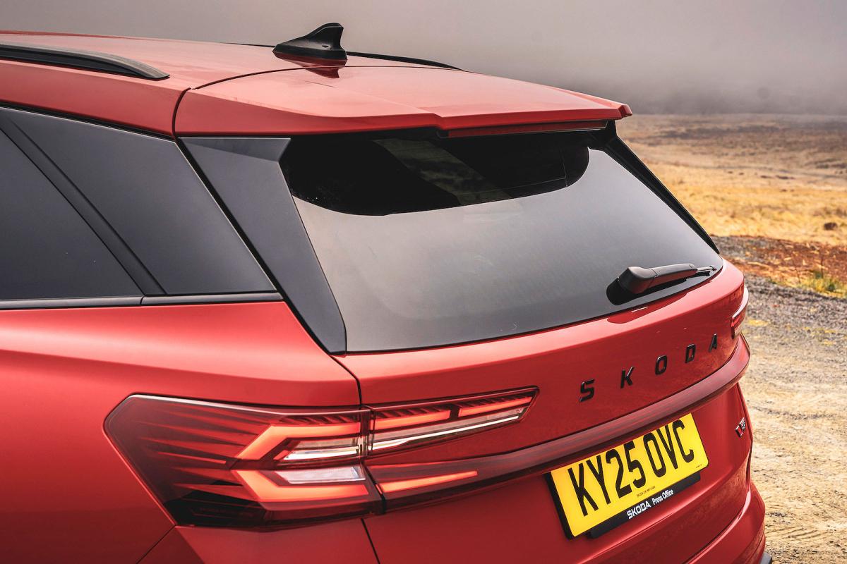 Skoda Kodiaq vRS rear detail