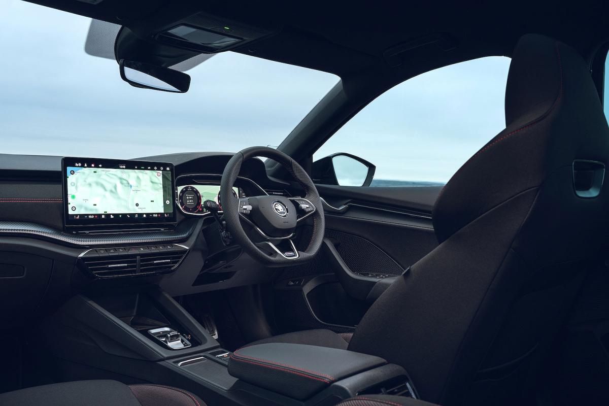 Skoda Octavia vRS front seats