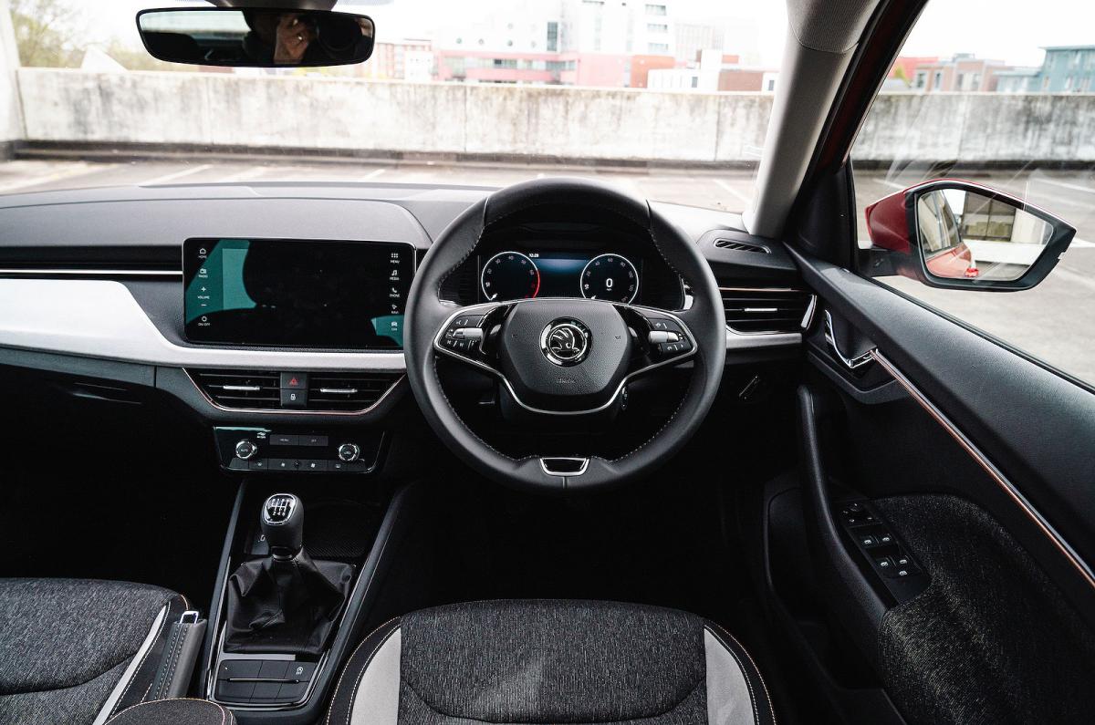Skoda Scala dashboard
